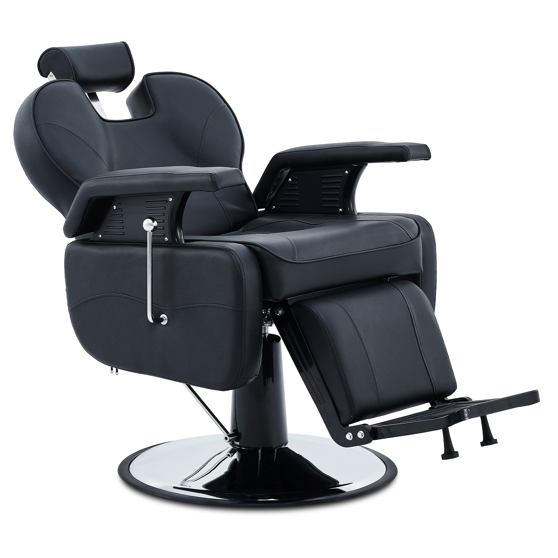 Heavy Duty Reclining Barber Chair Professional Salon Chair with 360