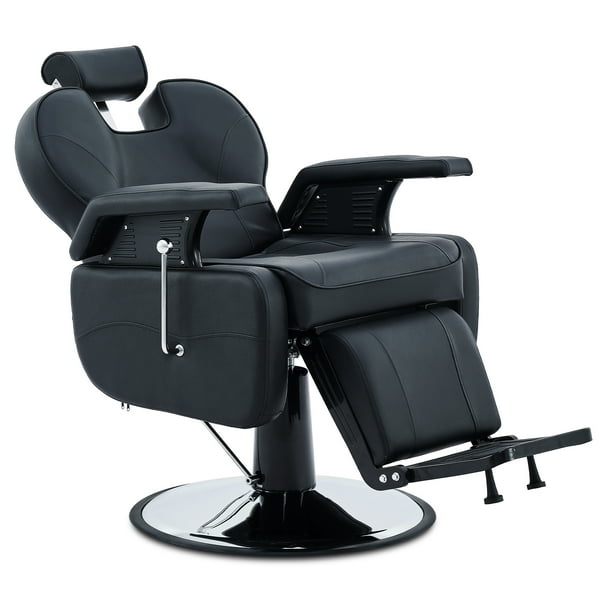 Heavy Duty Reclining Barber Chair Professional Salon Chair with 360