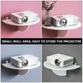 thumbnail image 3 of projector storage rack Nail-free Projector Hanging Storage Rack Household Wall Shelf for Organizer, 3 of 10