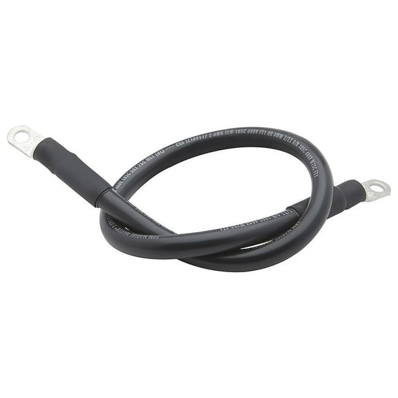 Seachoice, Boat Accessories, Tinned Copper Battery Assembly, 2 AWG, Black