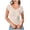 Beige, variant on Womens Work Shirts Tops Solid Color V Neck Basic Slim Fit Off Shoulder Casual Summer Clothing Plain Tees Blouses Grey M
