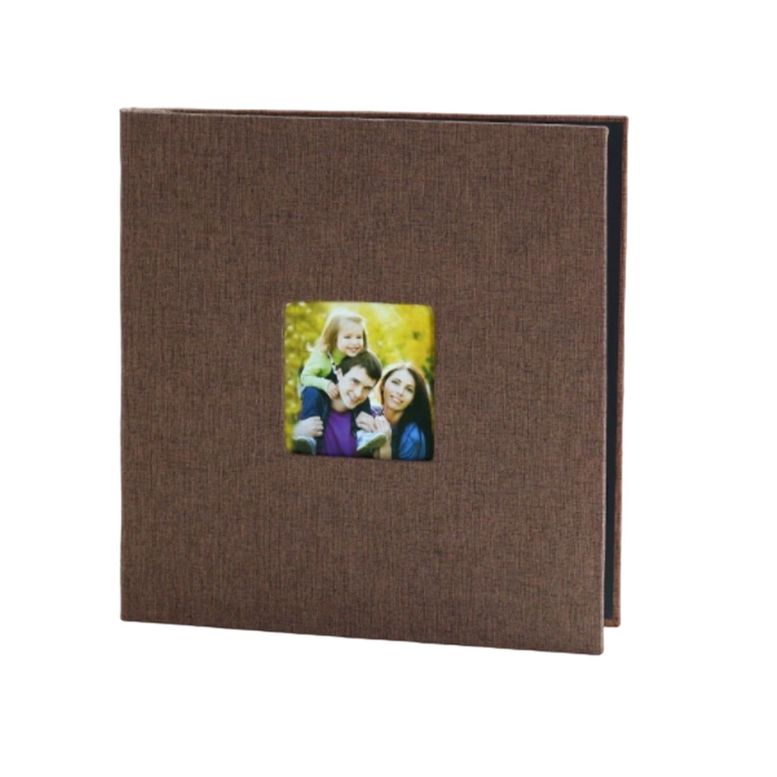 TXYRDXK Self Adhesive Photo Album Black Pages Scrapbook Photo Albums for 1-12inch Photos, Pictures Books with Sticky Pages for Family Wedding 11x10.6 Inch