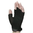 thumbnail image 5 of Harbinger Anti Slip Unisex Leather Black Weight Lifting Gloves, XL, 5 of 6