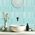 thumbnail image 5 of Clever Mosaics Self Adhesive Vinyl Decal Premium Finger Tile Backsplash for Kitchen Bathroom (10-Sheet), 5 of 7