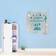 thumbnail image 2 of Sweet Dreams Cute Koala Sleeping On Rainbow Quote Wall Design Wall Art Sticker Designs Vinyl Stickers For Home House Walls Rooms Windows Bedroom Decoration Size (28x28 inch), 2 of 3