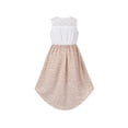 thumbnail image 2 of Sunny Fashion Haut en Dentelle pour Fille Jupe Haute-Basse [Robe], Blanc, Taille 8, 2 of 6
