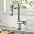 thumbnail image 3 of Kraus Urbix Industrial Pull-Down Single Handle Kitchen Faucet in Chrome, 3 of 15