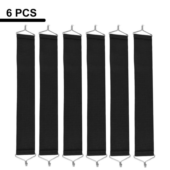 ed Gravity Chair Belts 6 Pack Thickened Fabric Reinforced Straps Replacement for Outdoor Patio Lounger Recliner Folding Chairs Black Green"}
