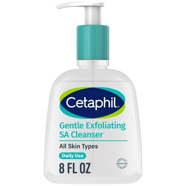 Limpiador Cetaphil Gentle Exfoliating SA con ácido salicílico 240 ml
