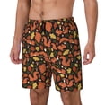 thumbnail image 2 of Haiem Forest Squirrel Mens Swim Trunks with Compression Liner 2 in 1 Swimming Shorts Stretch Swimwear Quick Dry,Board Shorts-Medium, 2 of 9