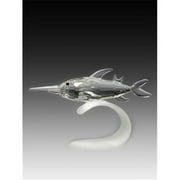 Asfour Crystal 960-65 4.33 L x 2.87 H in. Crystal Swordfish Sea Figurines