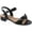 Black, variant on Easy Spirit Womens Ginova Leather Ankle Strap Heels