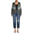 thumbnail image 2 of Time and Tru Women's Barrel Jeans, 2 of 5