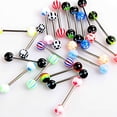 thumbnail image 3 of DESIGNICE 2026 New 50Pcs Lip Rings,Variety Colors Lip Piercing Jewelry,Personalized Body Piercing for Party, Cosplay, Festival, Daily Wear, Multicolor-1, 3 of 7