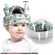 thumbnail image 1 of Gorro Anticaídas Contra Golpes Para Bebés Casco de Seguridad Ajustable Protección Para Niños Que Corren, Caminan y Gatean, 1 of 8