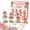 #E2, variant on 3D Beaded Gnome DIY Kit Creative Beaded Mini World Collection With 7 Themed Designs Including Gnome Village And Animal Friends For Beginners And Collectors