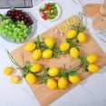 thumbnail image 3 of 2 manojos de guirnaldas de limones artificiales para decoración de fiestas., 3 of 8