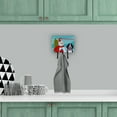 thumbnail image 4 of Carolines Treasures Snowman with Bernese Mountain Dog Leash or Key Holder Triple multicolor, 4 of 4