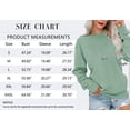 thumbnail image 6 of MOSHU Casual Womens Sweatshirts Crewneck Long Sleeve Tops Oversized Pullover Sweatshirt for Women, 6 of 10