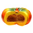 thumbnail image 1 of Artificial Autumn Pumpkin Vegetable Props Halloween Decoration Handmade Lifelike Size L, 1 of 9