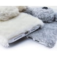 thumbnail image 7 of Compatible with iPhone 12 Mini Case Cute Plush Furry Dog Phone Case for Women Girls Girly 3D Cartoon Kawaii Case Soft TPU Shockproof Protective Cover Brown, 7 of 7