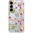 thumbnail image 2 of SHILIU-for Samsung Galaxy S25 Case, Cute Owl Bird Design Animal Cartoon Style Transparent Soft TPU Protective Clear Case 6.2 Inch (Colorful Owls), 2 of 4