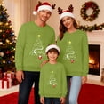 thumbnail image 5 of Rotm Family Christmas Shirts Long Sleeve Matching Family Christmas Sweatshirts 2025, Xmas Ugly Funny Jumper Long Sleeve Holiday Pullover Tops for Mom Dad Clothes Green,2XL, 5 of 6