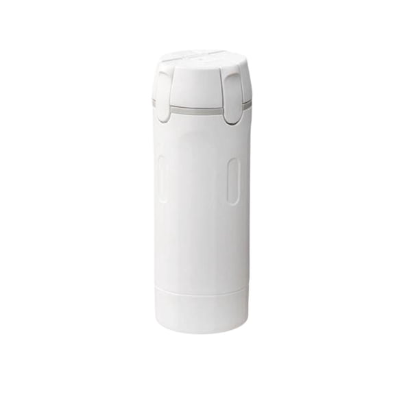 YFGEFTR 4-in-1 Travel Bottles Set English Version in White, Leakproof Refillable Silicone TSA Approved Containers for Toiletries, Portable Lotion Shampoo Conditioner Dispenser