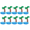 thumbnail image 2 of Inflatable Cup Coaster, 10 Pcs Pool Accessory PVC Plastic Full Inflated In 10 Seconds Floating Cup Mat, For Beach Swimming Pool Party, 2 of 8
