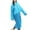 Blue, variant on Women And Man Casual Long Sleeve Windbreaker Waterproof Raincoat