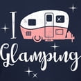 thumbnail image 3 of CafePress - I Love Glamping Women's Dark T Shirt - Women's Traditional Fit Dark T-Shirt, 3 of 4