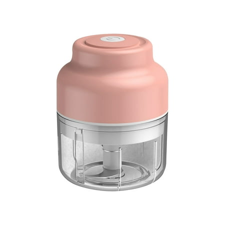 

Dezsed Garlic Machine Clearance Wireless Portable Mini Food Chopper Small Electric Food Processor for Garlic Veggies Dicing Mincing & Puree Baby Food Maker(100Ml) Pink