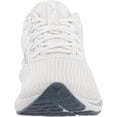 thumbnail image 2 of Mizuno Women's Wave Rider 25 Waveknit™ Running Shoe, Size 6.5, Nimbus Cloud-White (0A00), 2 of 8