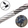 thumbnail image 4 of Cable de seguridad Cable de acero trenzado Cable flexible Candado de cable para bicicleta Candado de cable de acero antirrobo Cadena de seguridad para bicicleta Cable de doble nudo para scooter B, 4 of 5