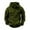 a-Green19345, variant on VNKIDY Men's Hoodies Solid Color Full Zip Hooded Jacket Long Sleeve Drawstring Hooded Sweatshirts With Multiple Utility Pockets For Tactical Casual Fashion Relaxed Fit Tops