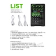 thumbnail image 5 of Audio Interface External Sound Card,Large Capacity Battery,With ,20 Kinds Of Sound Effects,For Live Broadcast ,Reduced Noise, 5 of 5