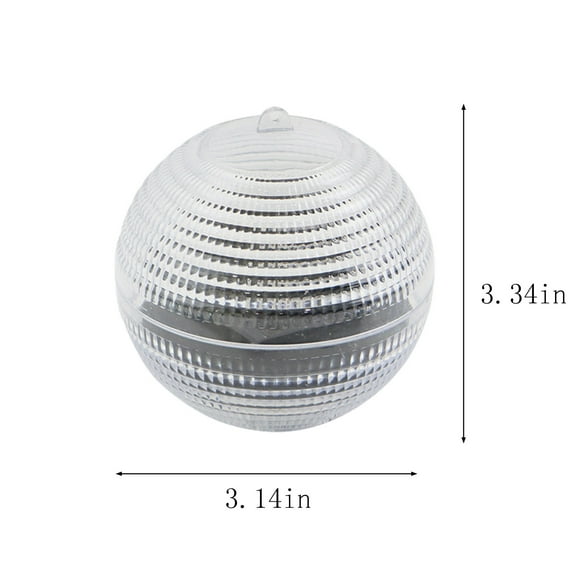 Solar Pool Lights That Float Colorful Pool Atmosphere with Rope Hole Water Float Lamp Courtyard Pool Atmosphere Lamp Solar Water Float Lamp