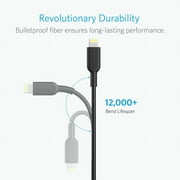 Anker Powerline II Lightning Cable (3ft), MFi Certified (Black)