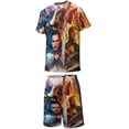 thumbnail image 2 of Game of Thrones Boys Short Sleeve T-Shirt And Shorts Outfit Set Activewear Mesh Short Set for Kids, 2 of 7
