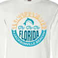 thumbnail image 4 of Inktastic Jacksonville Beach Florida Matching Long Sleeve T-Shirt, 4 of 5