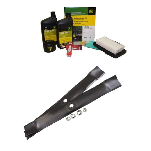John Deere Original Equipment Model LA135 Maintenance Kit Mulching Blades