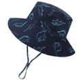 thumbnail image 2 of Quealent Baby Sun Hat for Boys Girls Toddler Summer Bucket Hat Kids Sun Protection Beach Hat Cotton Baby Hats 3-5 Years, 2 of 4