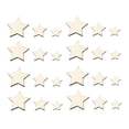 thumbnail image 4 of HAMPPLIES Star Wood Slices Khaki 300Pcs Mini Diy Decorations, 4 of 8