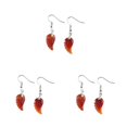 thumbnail image 4 of Qarigey 1 par de pendientes de perlas, pendientes de tuerca hechos a mano, accesorio de citas para baile de graduación, regalo dulce, colgante Type1 NO1, 4 of 6
