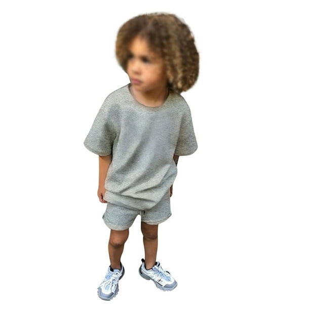 Playeras Cuello V Hombre Camiseta De Manga Corta Con Cuello Redondo Estampada Para Niños Y Niñas