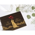 thumbnail image 6 of Darling Souvenir Personalized Engraved Laser Cut Wedding Guest Book Wooden Cover Sign-in Book Registry Guestbook Scrapbook-VF, 6 of 7