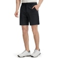 thumbnail image 2 of MASKERT Men's Golf Shorts 7" Work Casual Pants Lightweight Quick-Dry Waterproof Flat-Front Hybrid Shorts, 2 of 6