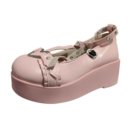 

Women Shoes Flat Shoes Slip On Leather Shoes Ladies Casual Shoes For Women Shoes Pu Pumps for Women Pink