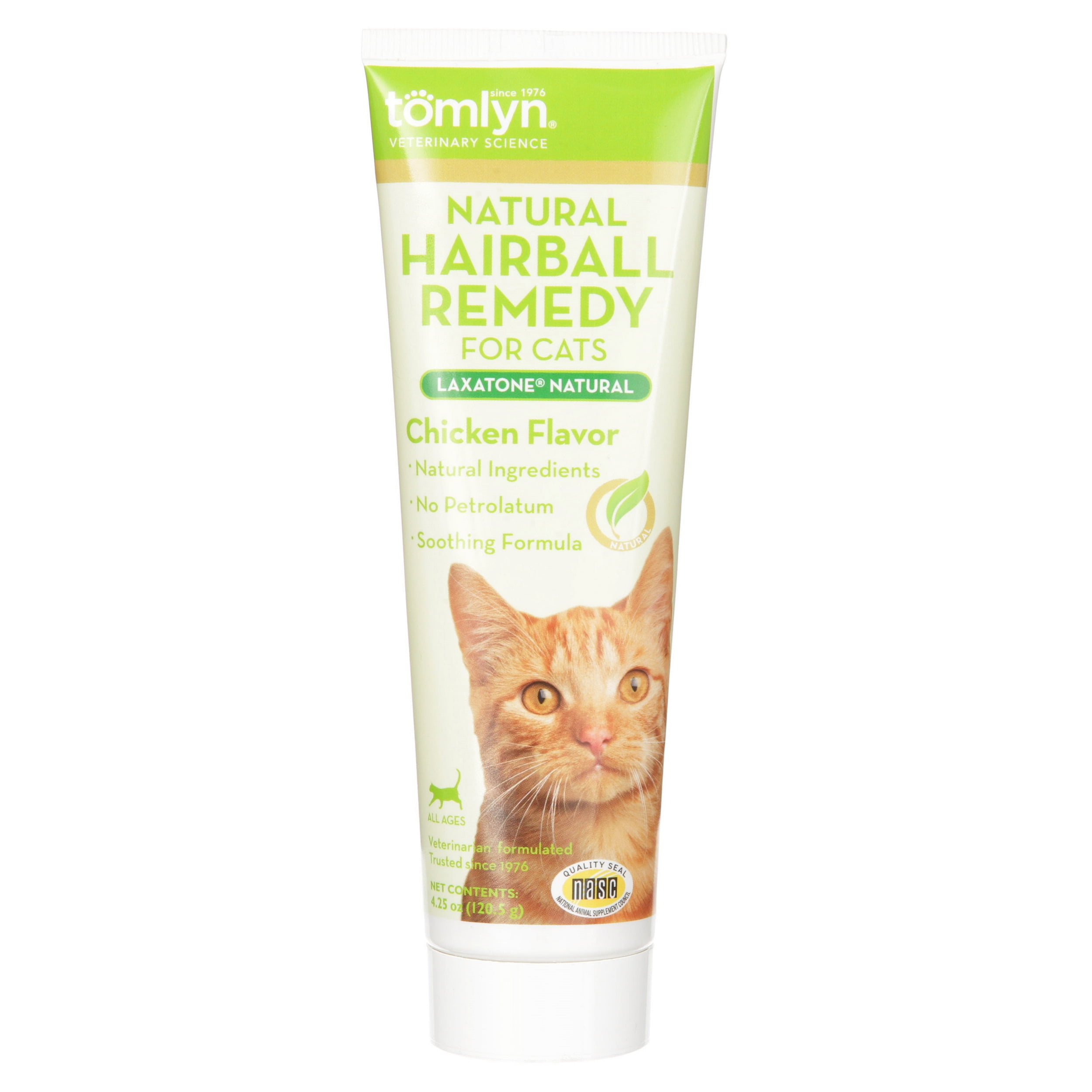 natural cat hairball treatment