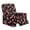 Christmas Candy Cane, variant on FUIALDOLG Purple Cornflower Seat Recliner Cover for Reclining Chair Slipcovers Soft Fashion Furniture Protector Washable Stretch Single Seat Sofa Lounger Couch Covers,1 Seater